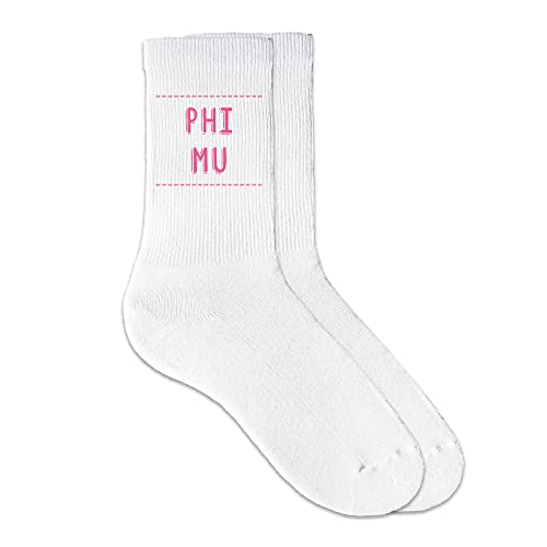 Sorority Name Crew Socks