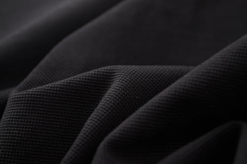 VEIISAR Men's Heavy Weight Crew Neck 100 Cotton Pique Thick T-Shirt2