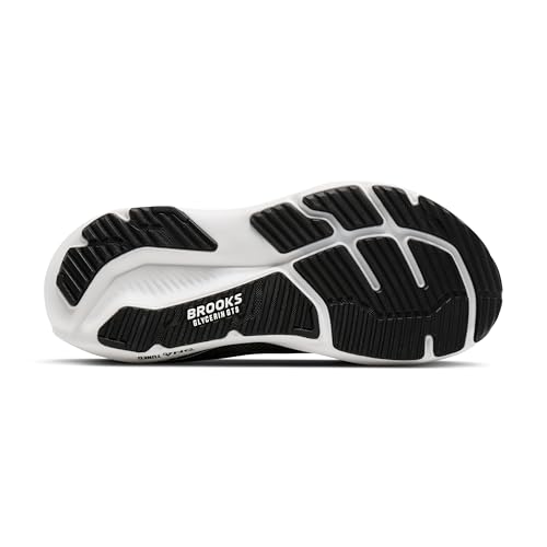 Brooks Men’s Glycerin GTS 23 Supportive Running Shoe - Black/Grey/White - 9.5 Medium - image 6