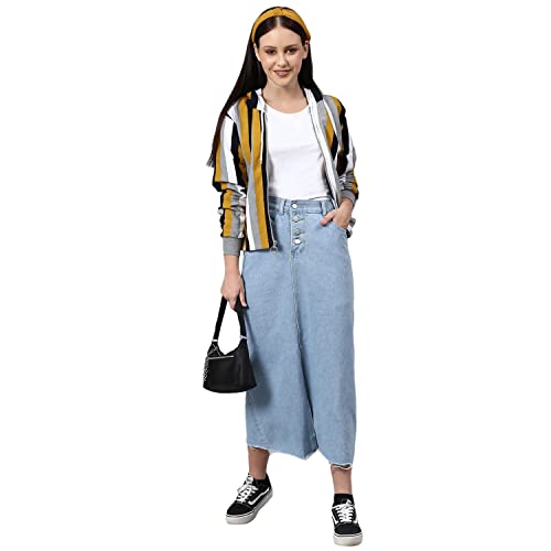 Image of Campus Sutra Women's Cotton Crew Neck Sweatshirt