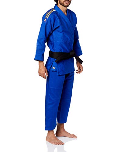 ADIDAS Kimono Judo Quest Azul E Dourado 180