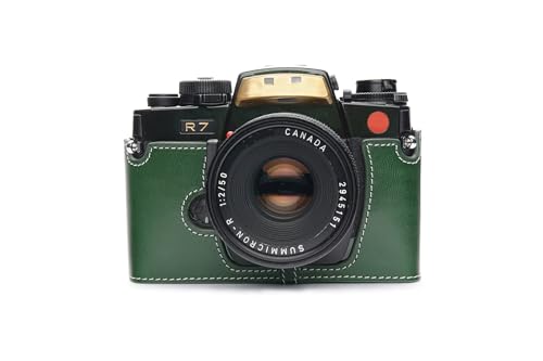 Housse moitié caméra pour Leica R7 l'histoire du cuir fait main