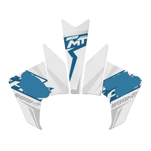 Protection réservoir moto givrée anti-rayures pour MT800 CF800MT