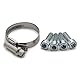 Easyboost Ansaugstutzen 12 bis 21mm Original Typ für Yamaha Bw’s Slider MBK Booster Minarelli Stehend für Vergaser 12-14-16-17.5-19-21mm
