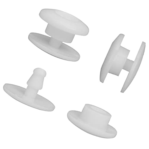 Boucle de fixation pour masque bouton-pression blanc en résine Healvian ultra légère