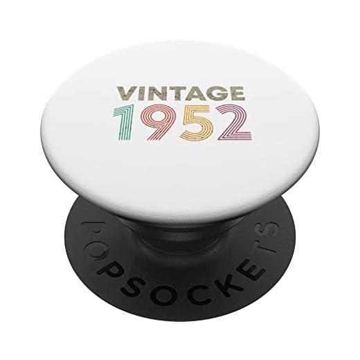 Cumpleaños 1952 PopSockets PopGrip Intercambiable