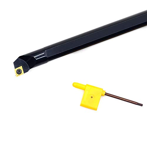Oscarbide Indexable Boring Bar 3/4'' X 10''Overall Length,Right-Hand Sclcr Boring Bar S12S-Sclcr3 With Ccmt09T304(Ccmt32.5),1 Piece thumb #7