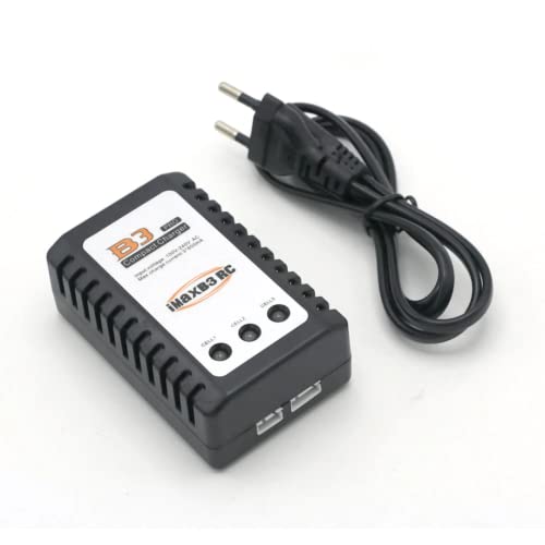 Image of Robocraze IMAX B3 Pro LiPo Battery Charger for 2S 3S RC Drone Quadcopter LiPo Batteries Compact Balance Charger with LED Indicator AC Power Input