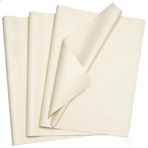 Image of Bobobag 100 Sheets Ivory White Tissue Paper 20 inchX14 inch Tissue Paper for Gift Bags, Gift Wrapping Tissue, Christmas Tissue Paper Anniversary Holiday Decoration Arts Craft