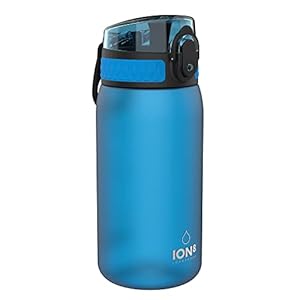 Ion8 Leak Proof Kids’ Water Bottle, BPA Free, 350ml (12oz)