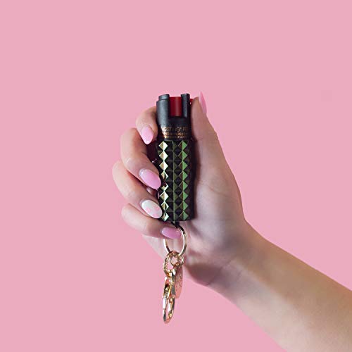 Blingsting Pepper Spray Maximum Oc Strength Self Defense Spray For Women, 12 Ft Spray Range & Uv Dye #TOP3