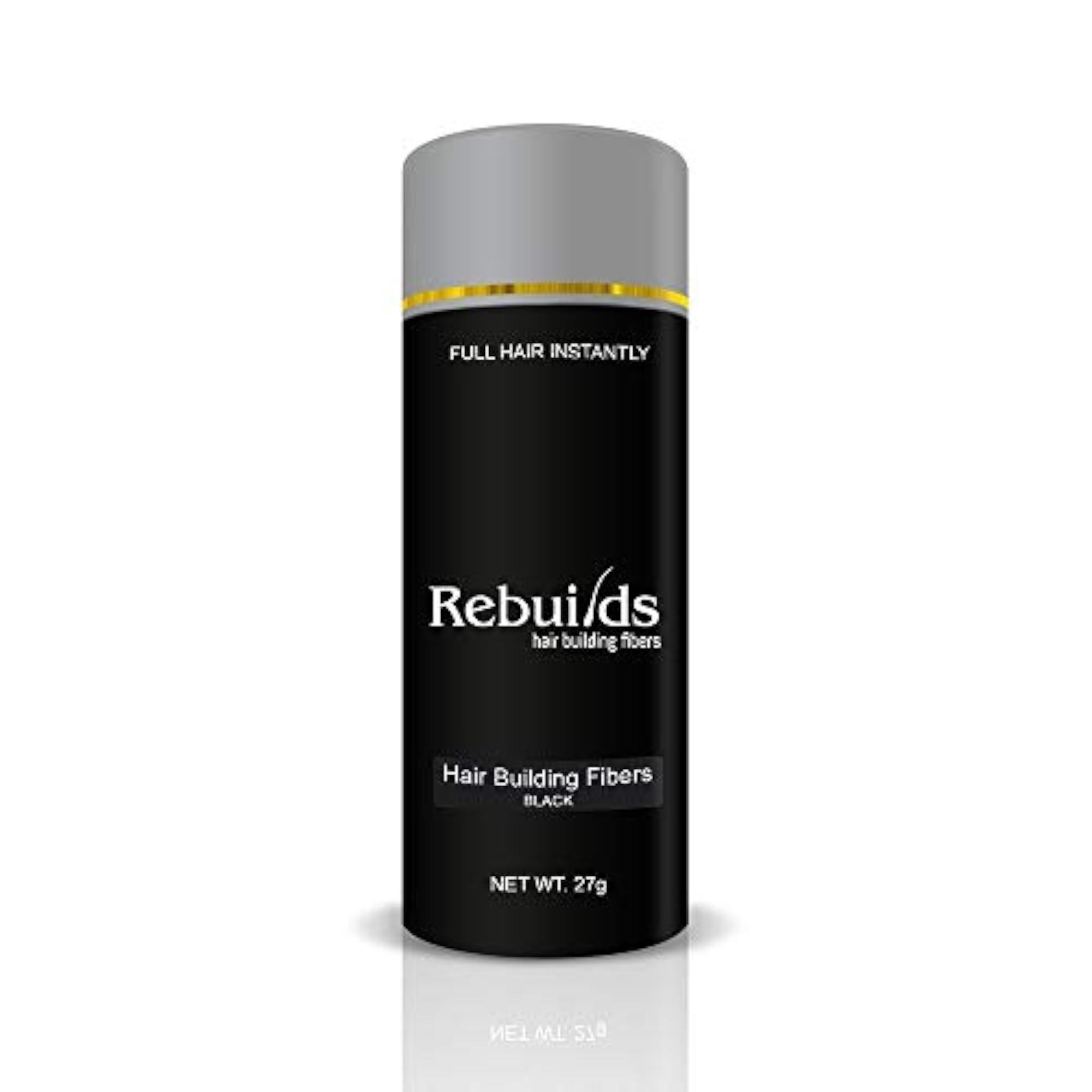 Hair Fibers, Black, 27g