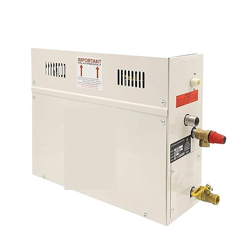 JOJIDE Sauna de Vapor, Generador de de 9KW for Ducha, máquina de doméstica de 380V, Equipo de Sauna, baño, SPA, Ducha de con Controlador Digital,para Sauna doméstica(380V)