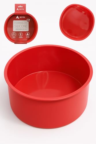 Molde Redondo de Silicone 15 cm para Bolo e Torta