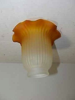 Abat-jour en verre de rechange pour lampes et lustres orange Liberty Cover