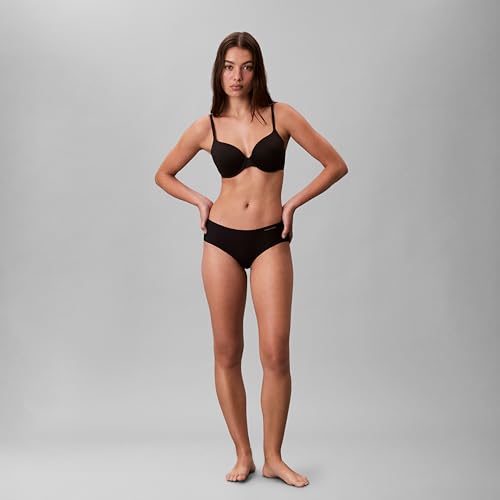 Image of Calvin Klein womens Invisibles Seamless Hipster Panties, Multipack
