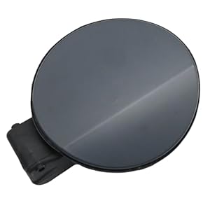 Aynaxcol 5N0809857D Fuel Gas Tank Door Cover Exterior Fuel Filler Tank Cap Replacement for Tiguan MK1 2008-2018, Repalces 5N0809857 5N0809857DGRU