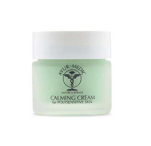 Anti-tiraillement Ayur-Medic Calming Cream 2 oz contre la sécheresse