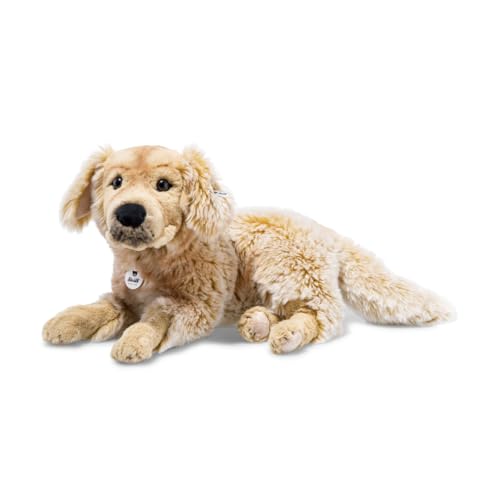 Steiff Golden Retriever Andor 076947 : peluche chien assis 45 cm