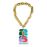 HONAV FIFA World Cup Atlanta Host City 17" Fan Chain – Durable FIFA Lanyard, Lightweight & Comfortable, Officially Licensed Design – Great Game Day & Supporting Your Country