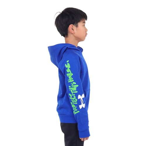 Under Armour Boys' Rival Fleece Graphic Hoodie4
