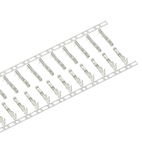 Conector de clavija hembra de 2.54mm para carcasa de cable de puente, 100 uds