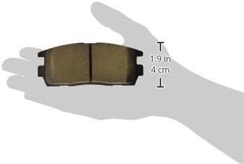 Miniatura 2 de Centric 105.12750 Posi Quiet Premium - Juego de pastillas de freno de disco traseras de cerámica para modelos seleccionados Chevrolet, GMC, Pontiac,