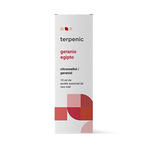Terpenic Evo Geranio Aceite Esencial Alimentario Bio 10Ml 100 G