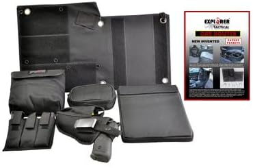 EXPLORER Car Holster, 21 x 13-Inch, Black