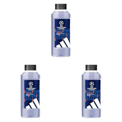adidas UEFA Champions League PRO PLAYER Edition - Gel Douche 400 ml (Lot de 3)