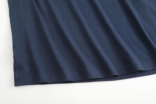 Image of Maydear Men Women Basic T Shirt Cotton Short Sleeve Crewneck Casual Plain Tee Everyday Essential Top