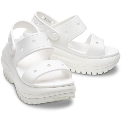 Image of Crocs Unisex Classic Mega Crush Platform Sandals Wedge