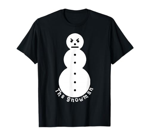 Funny tee Features an Angry Snowman says The Snowman T-Shirt