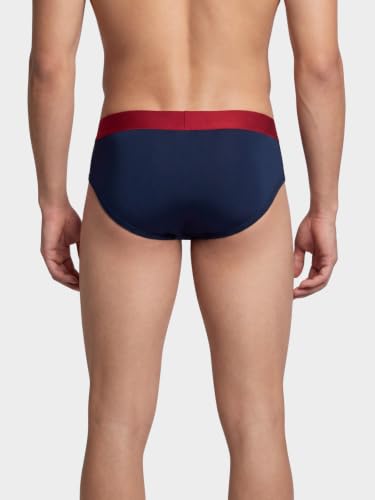 Image of Levi's 031 Supima Cotton Premium Brief for Men with Tag Free Comfort, Smartskin Technology (Pack of 2)