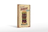 Femer Cartel de madera con texto 'Reklame' (12 x 18 cm), diseño de hamburguesas gourmet