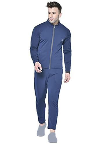 Image of CHKOKKO Men's Winter Zipper Sports Track Suit Set
