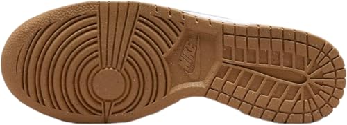 Nike Dunk Low Premium Next Nature Women's Shoes (FN6345-100, White/Gum Light Brown/Football Grey) Size 104