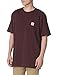 CarharttmensLoose Fit Heavyweight Short-Sleeve Pocket T-ShirtPortX-Large Tall