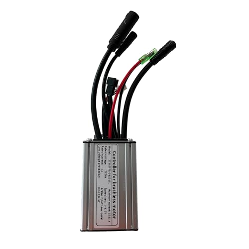 windmeile Controlador de doble velocidad, 36 V, 250 W, impermeable, trapecio, 14 A, bicicleta, bicicleta eléctrica, Pedelec