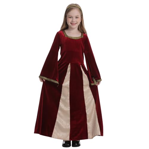 Disfraz princesa medieval renacentista para niñas