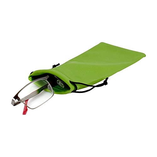 Image of Noble Hard Shell Glasses Case - Protective Eyeglass Case for Glasses with Microfiber Cleaning Cloth and Pouch