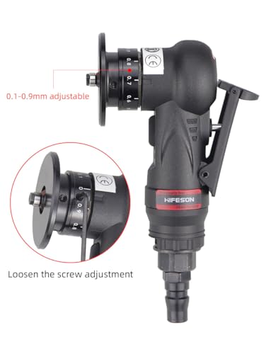 Image of Pnuematic Chamfer Deburring for Metal Trimming, Air Beveling Mini Chamfering Machine Small Handheld Grinder for Inner Hole and Metal Edge Deburring