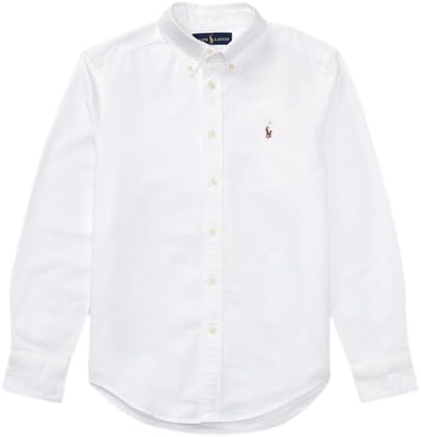 POLO RALPH LAUREN Boys' Cotton Oxford Sport Shirt