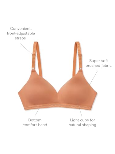 Image of Warner's Women's Blissful Benefits Women's Super Soft Wireless Lightly Lined Comfort Bra