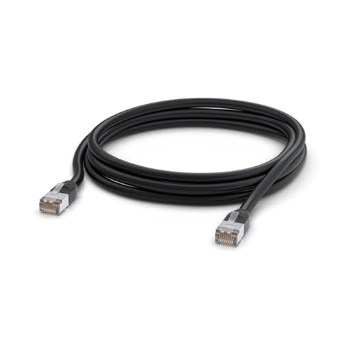 Cable patch Ubiquiti Outdoor 3m negro RJ45 Cat 5e miniatura 2
