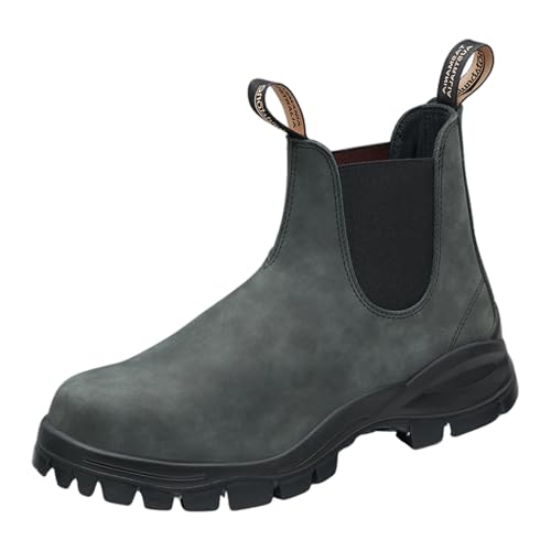 Blundstone �u�����h�X�g�[�� LUG BOOT �T�C�h�S�A�u�[�c ���j�Z�b�N�X BS2238056 56�F���X�e�B�b�N�u���b�N 3�i22.5�`23.0cm�j