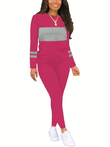 Image of Nimsruc Workout Sets For Women 2 Piece Outfits Sexy Summer Sweatsuits Jogging Suits Casual Bodycon Tracksuits