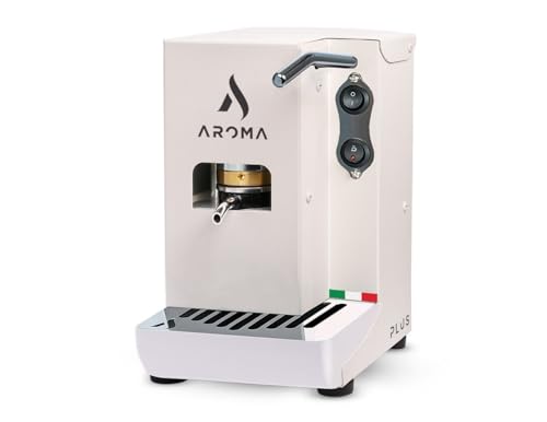 Aroma Plus ESE 44 Machine à expresso à dosettes Blanc