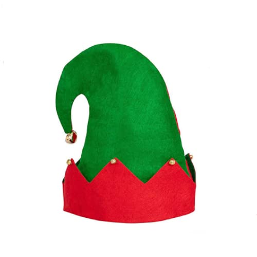 LKQBBSZ Elf Hats Bulk Felt Christmas Elf Costume Hat Accessories for Men Women Christmas Party Costume Santa Hat