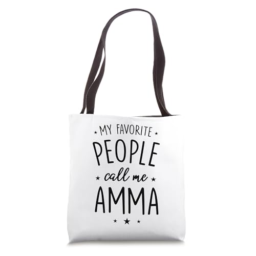 Bolso Tote Amma Gift My Favorite People Call Me Amma miniatura 1